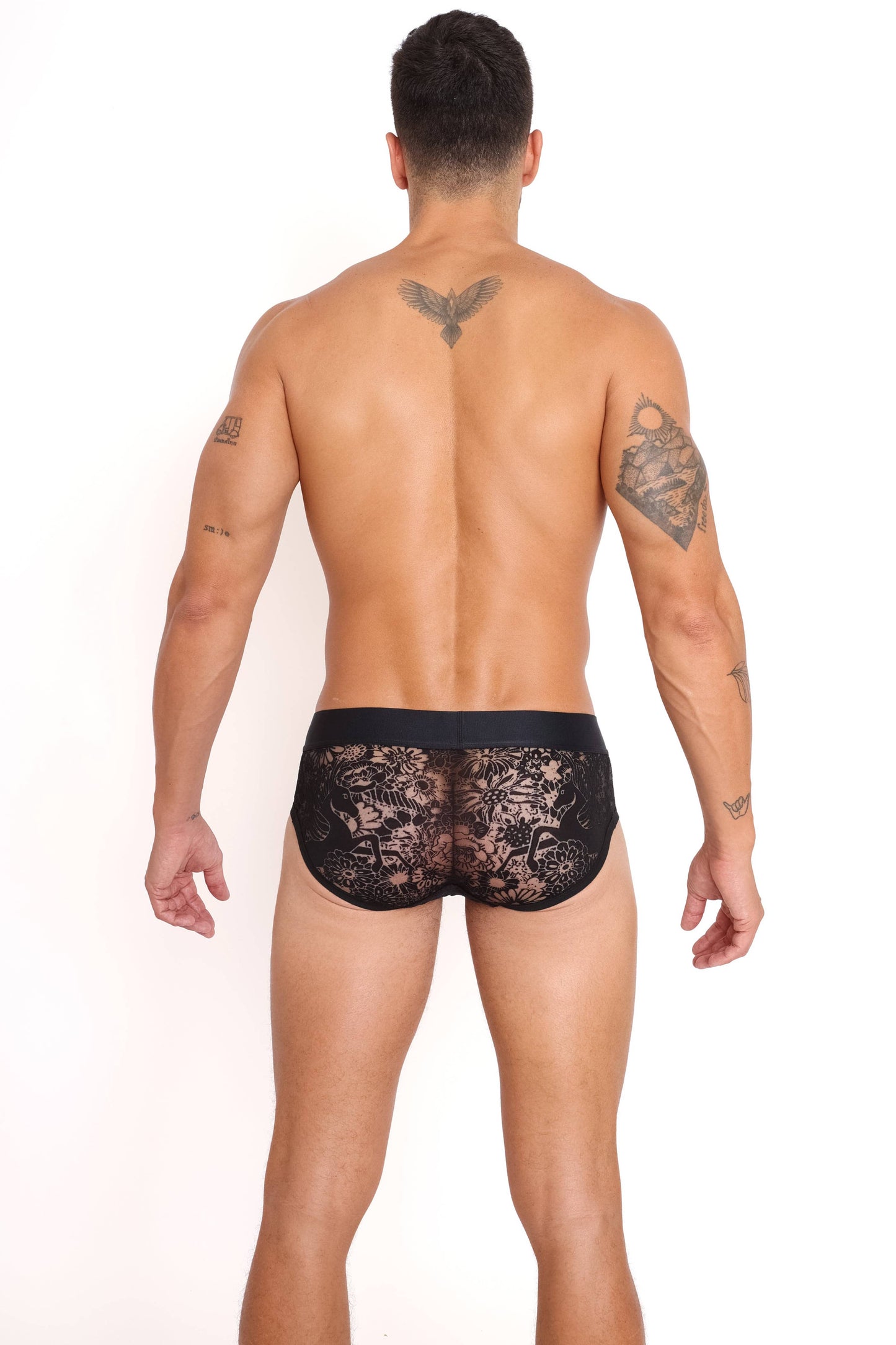 Pegasus Burnout Black Brief: SMALL