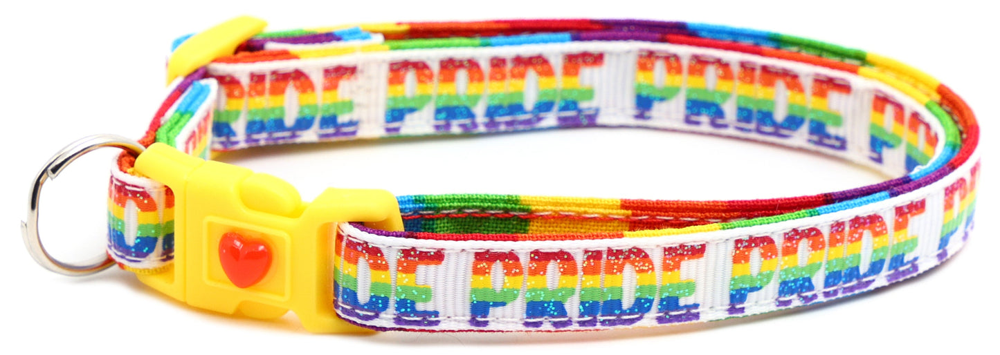 Pride Rainbow Breakaway Cat Collar