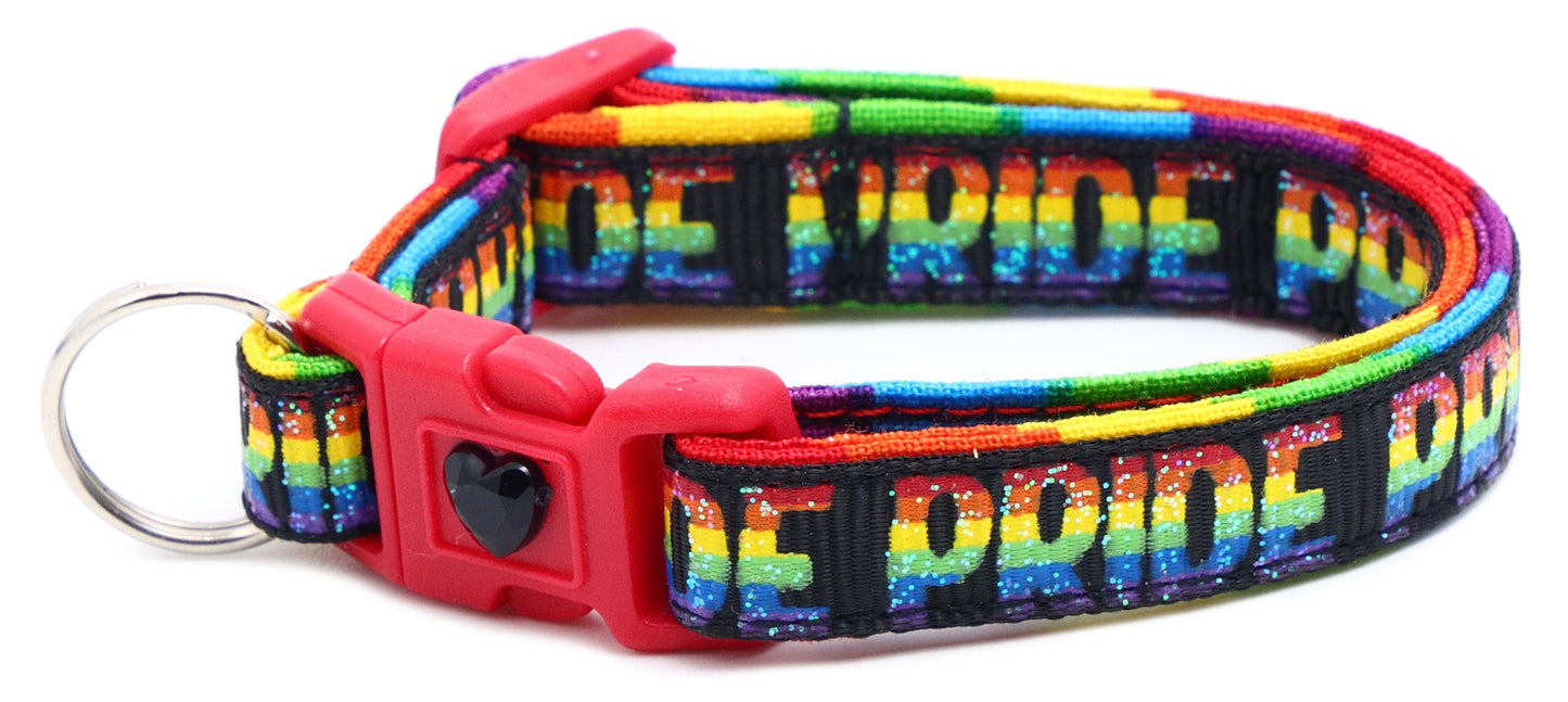 Pride Rainbow Breakaway Cat Collar