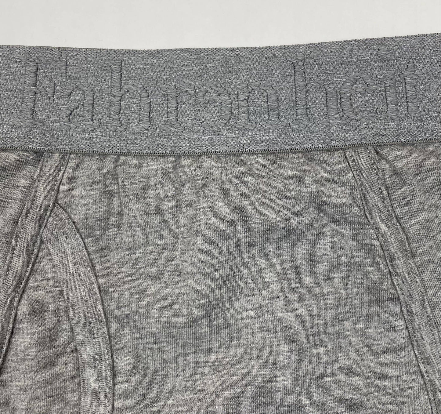 Boxer Brief | Solid Heather Gray Cotton Men's Underwear: L