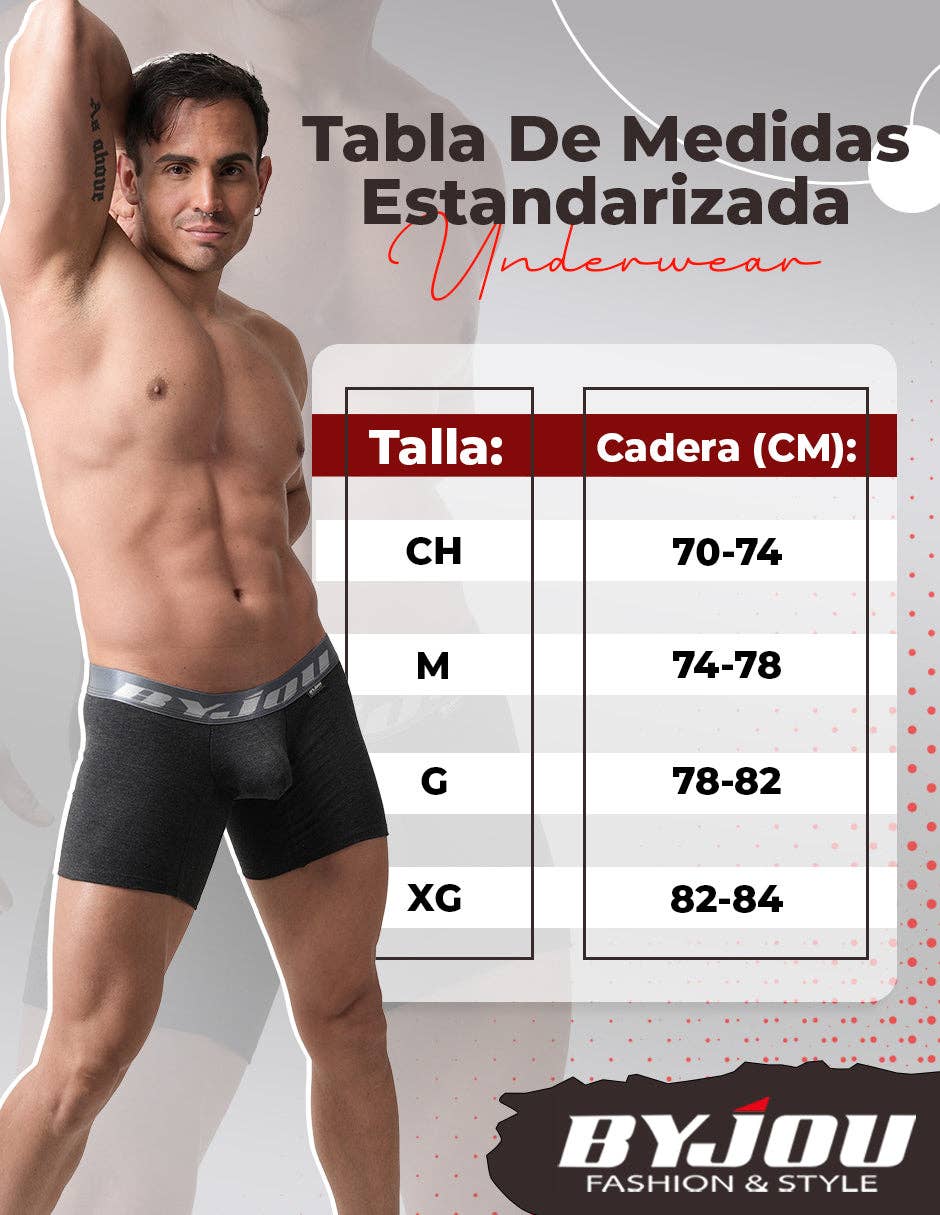 Brief Men Country Byjou Underwear Calzon Print BCOMX009: L - Vegas Pride Positions