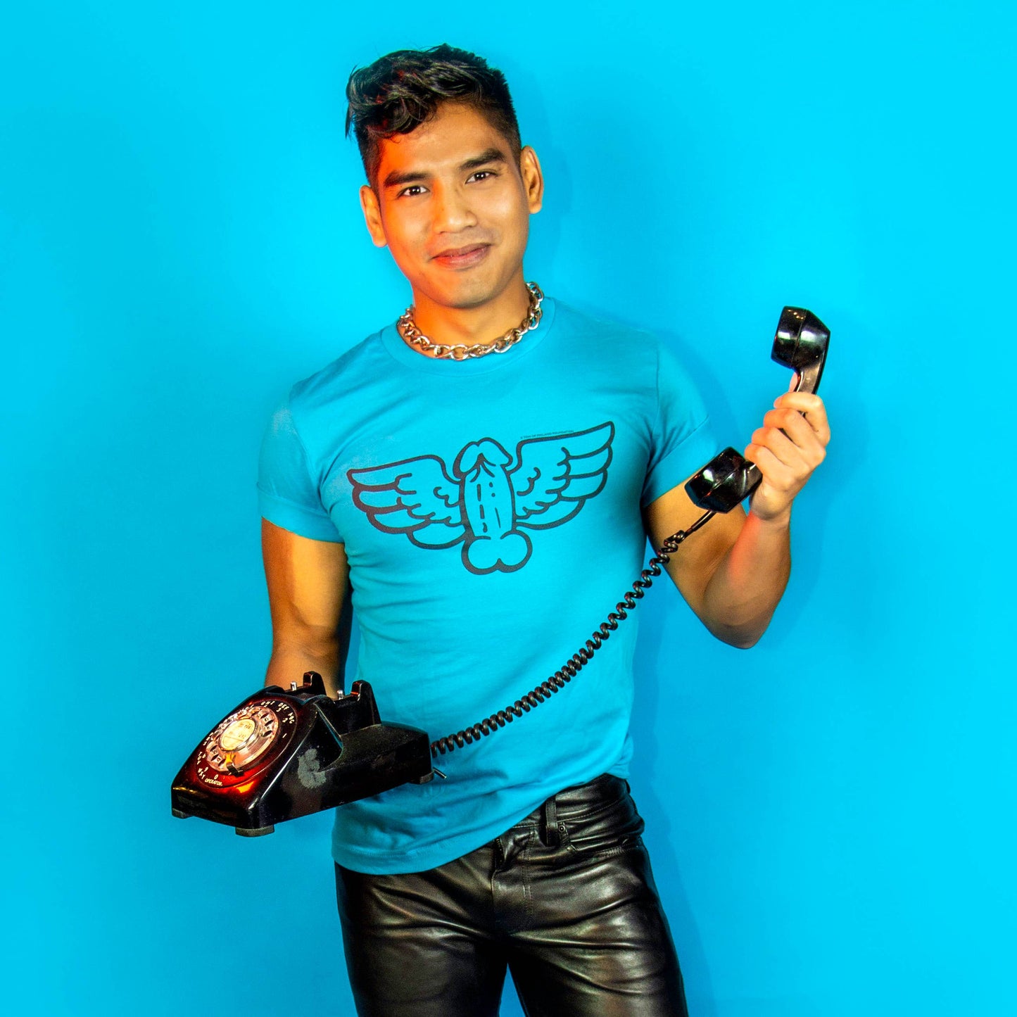 Tom of Finland "Flying Cock" T-shirt: Xtra-Large
