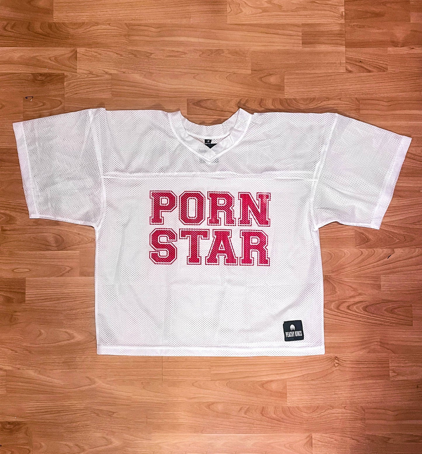 "PORN STARY" Mesh Football Jersey: S