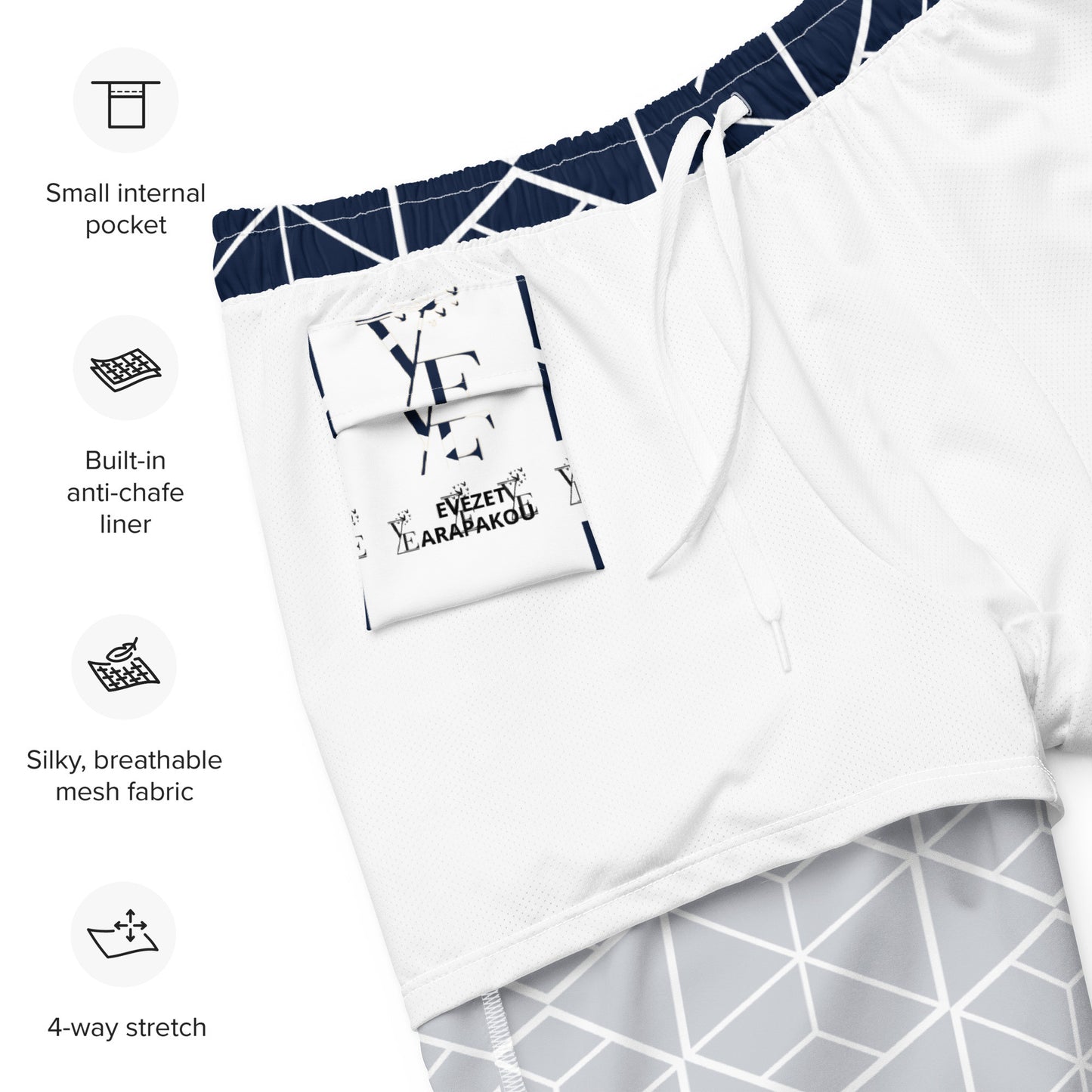 Men's Recycled Swim Trunks