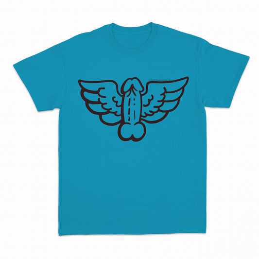 Tom of Finland "Flying Cock" T-shirt: Xtra-Large