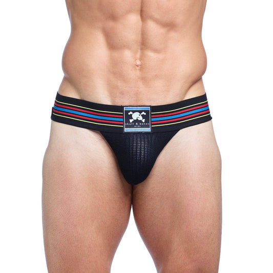 Locker Room Jock Black: MEDIUM