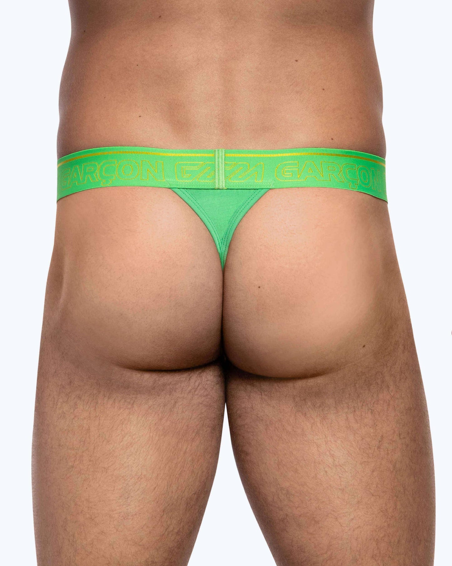 Green Bamboo Thong: S
