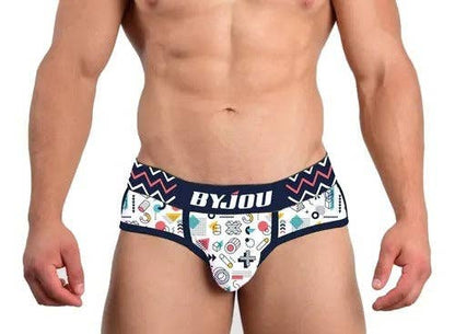 Brief Men Byjou Underwear Calzon Nautico BNAUMX037: XL