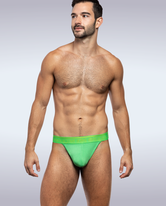 Green Bamboo Thong: S