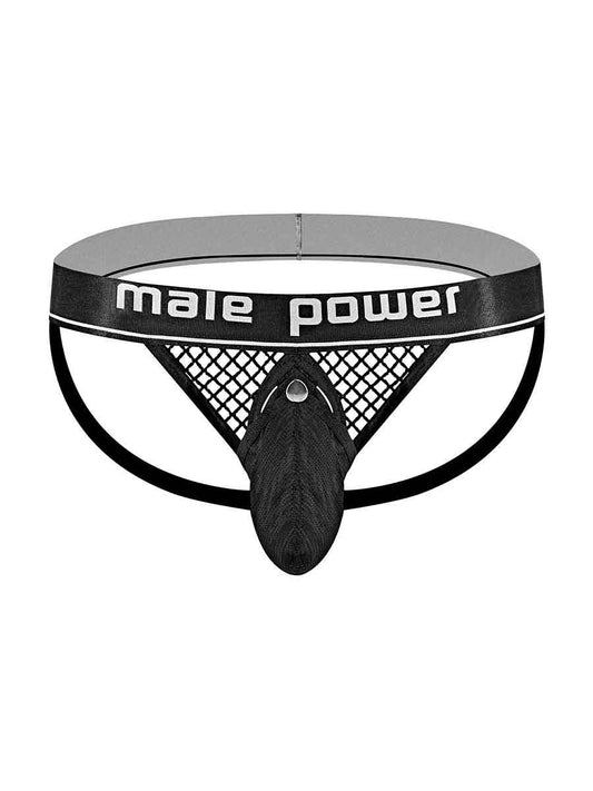 "Cock Pit Net Cock Ring Jock - S/ M - Black MP-346260BKSM"