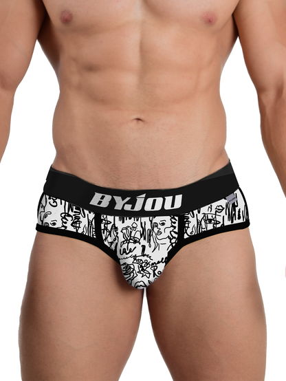 Brief Men Byjou Underwear Calzon Nautico BNAUMX022: XL