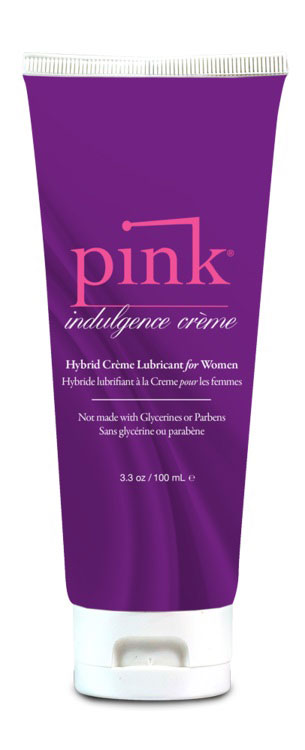 "Pink Indulgence Creme Hybrid Lubricant for Women - 3.3 Oz. / 100 ml PNK-IND-T-3.3"