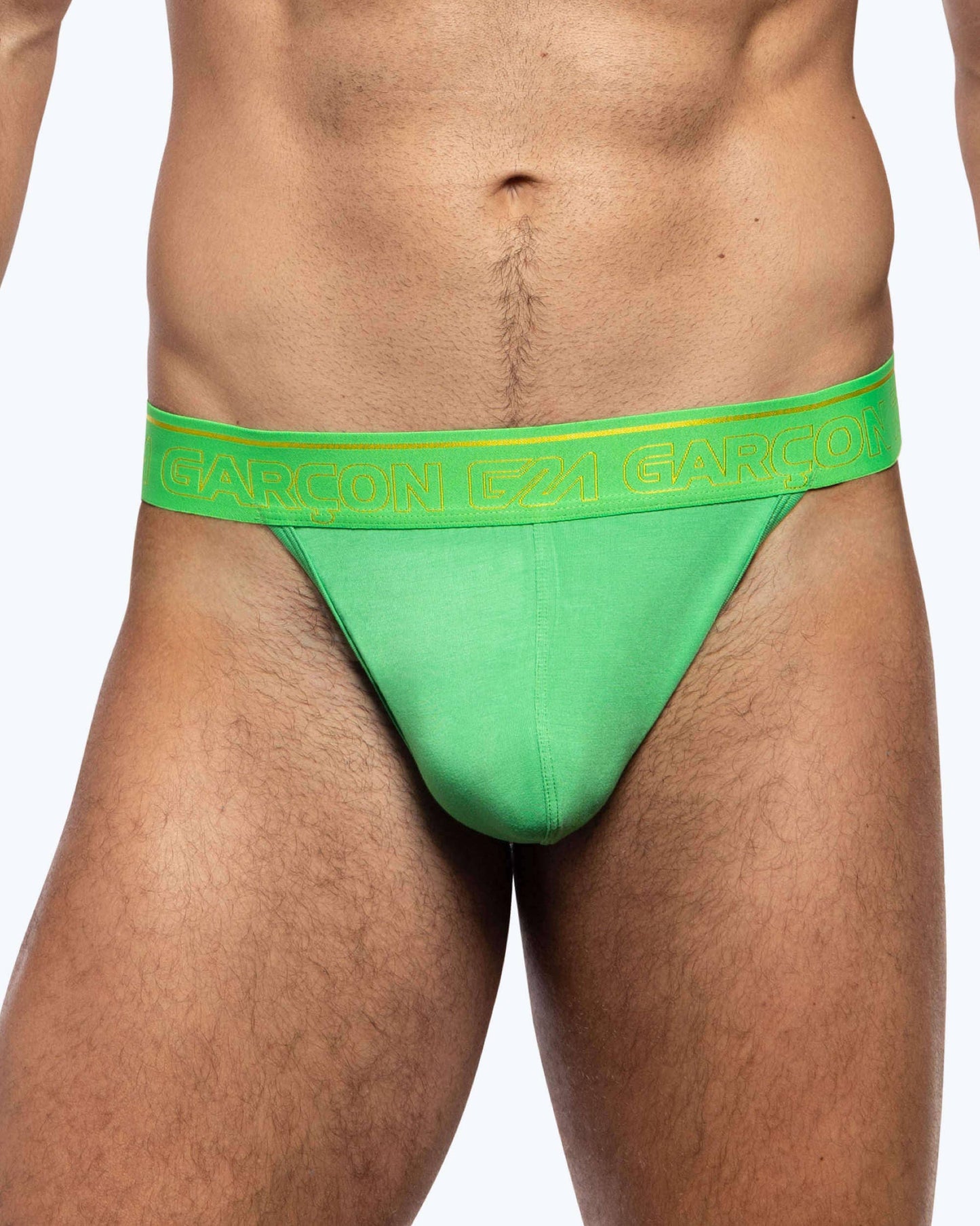Green Bamboo Thong: L