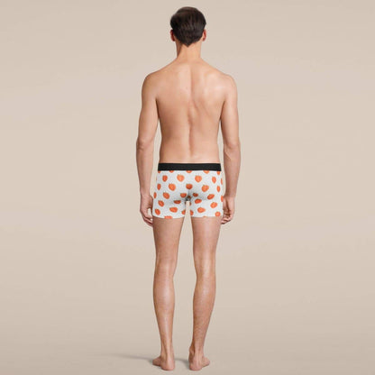 Men's Peach Boxer Trunk Underwear with Pouch: XL