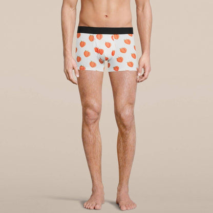 Men's Peach Boxer Trunk Underwear with Pouch: Small