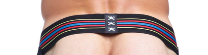 Locker Room Jock Black: SMALL