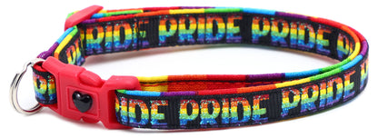 Pride Rainbow Breakaway Cat Collar