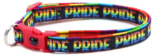 Pride Rainbow Breakaway Cat Collar