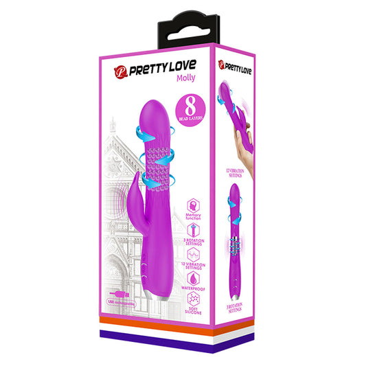 "Pretty Love Molly Rotating Vibrator BI-014692"