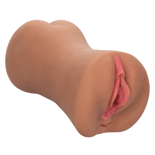 "Stroke It Dual Entry Pussy and Ass - Brown SE0912463"