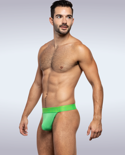 Green Bamboo Thong: S