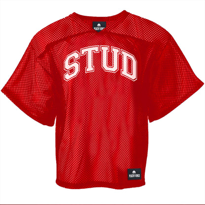 "STUD" Mesh Football Jersey (Copy): L