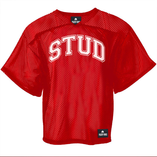 "STUD" Mesh Football Jersey (Copy): L
