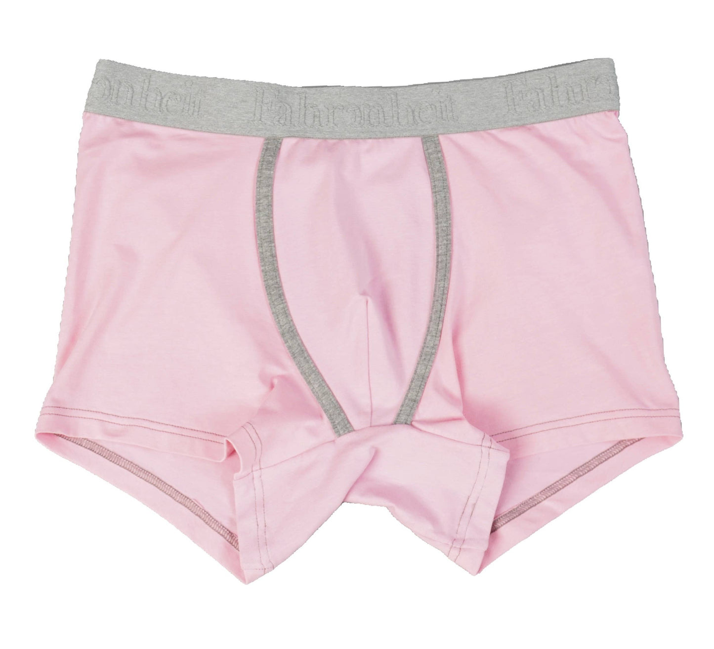 Trunk Solid Pink Cotton Boxer Men's Underwear: Medium