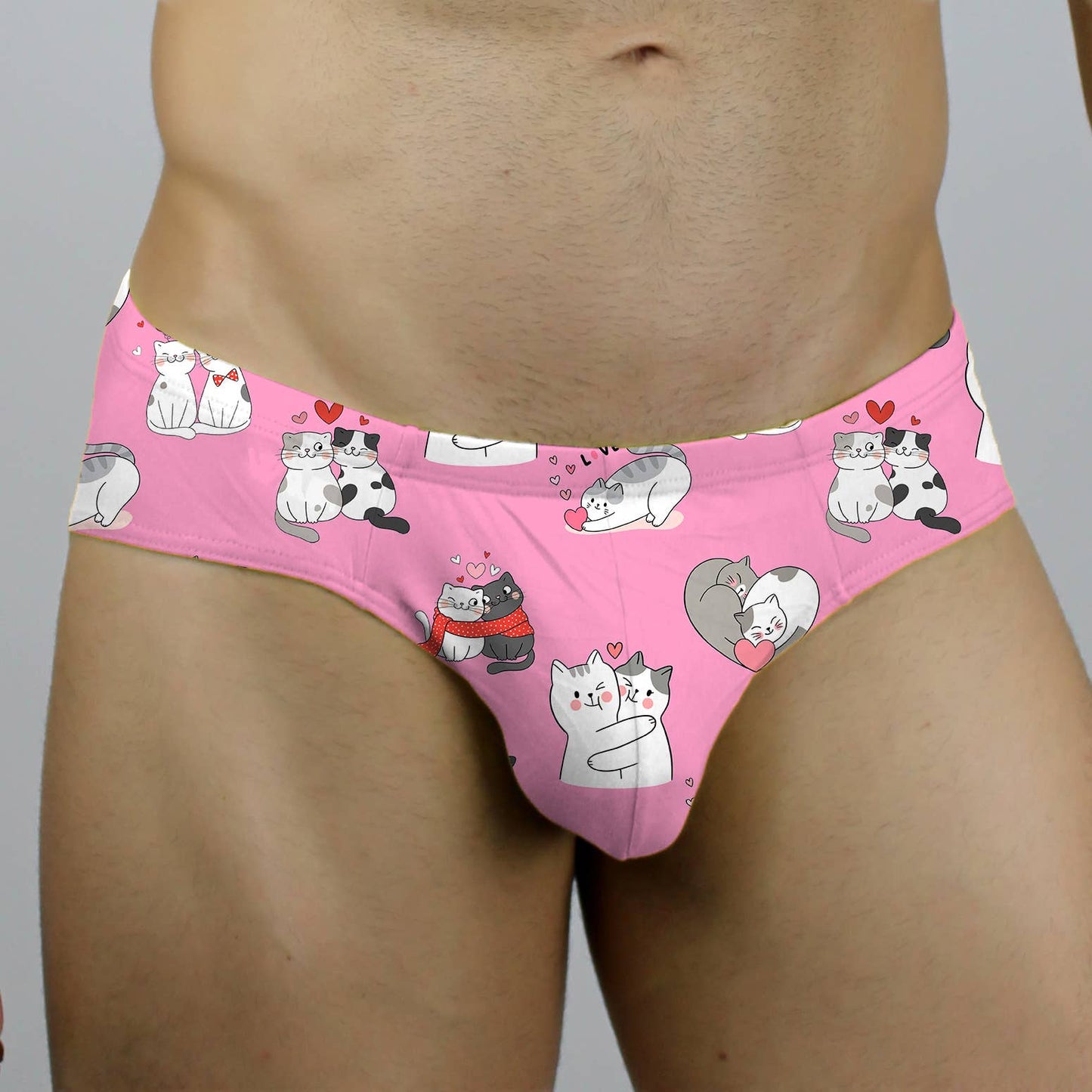 Boxer for Men Underwear Print Pink Wabi WMATMX028: Pink / - Vegas Pride Positions
