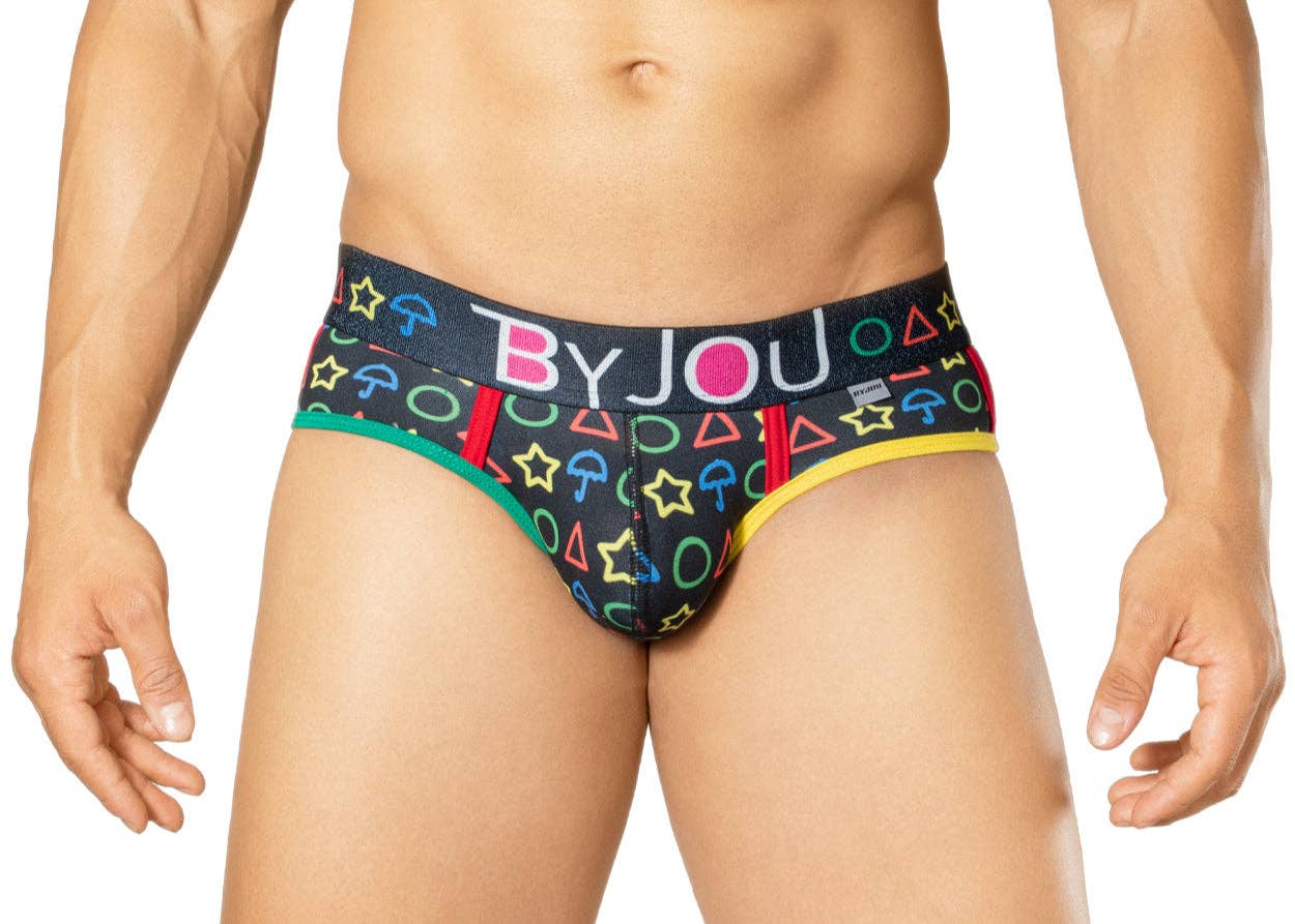 Brief Men Byjou Underwear Calzon Nautico BNAUMX040: M - Vegas Pride Positions