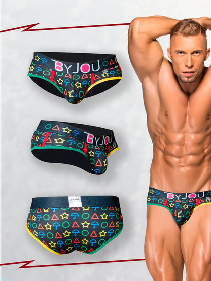 Brief Men Byjou Underwear Calzon Nautico BNAUMX040: M - Vegas Pride Positions
