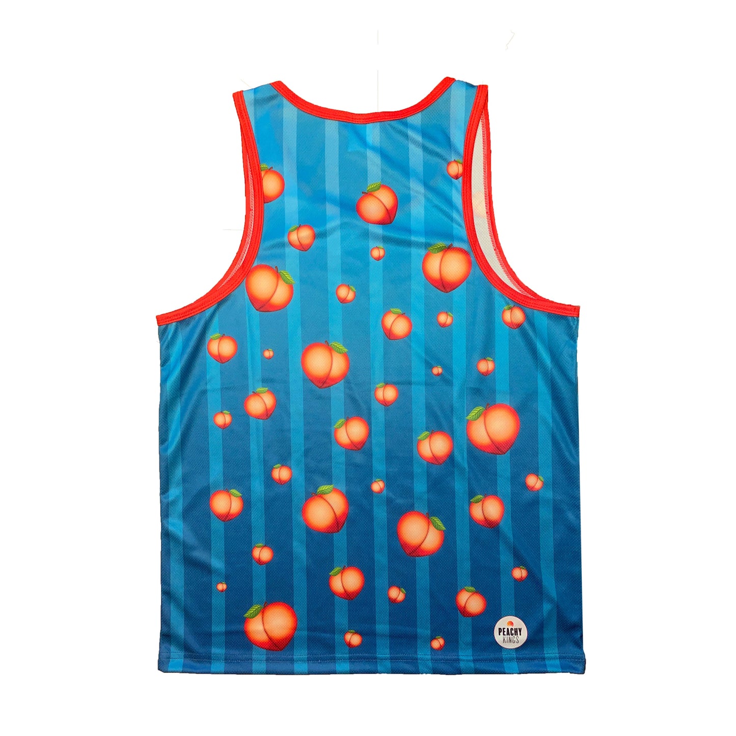 "Juicy Peach" Mesh Tank Top: XXL