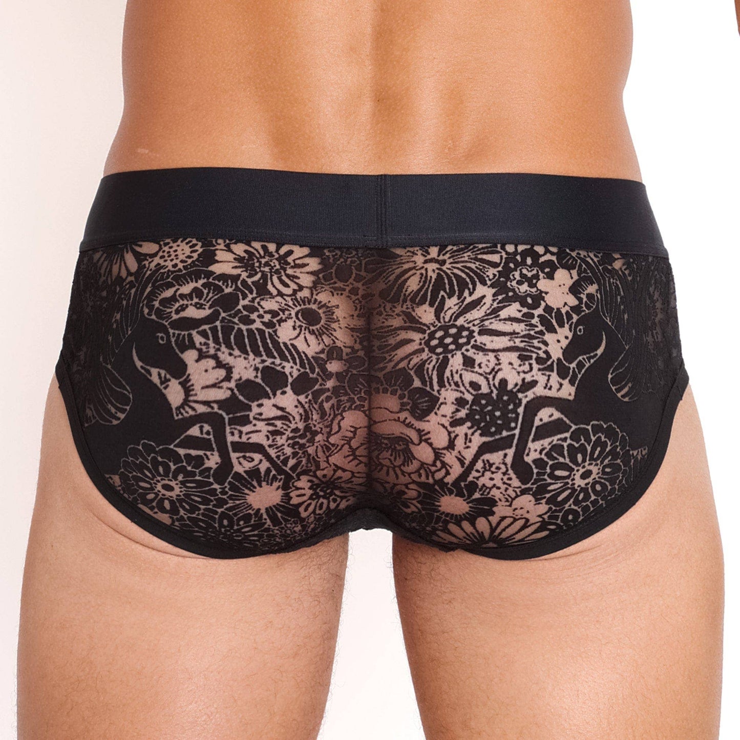 Pegasus Burnout Black Brief: X-SMALL