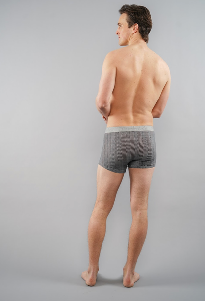 Trunk / Classic Herringbone Cotton Boxer Men's Underwear: Large