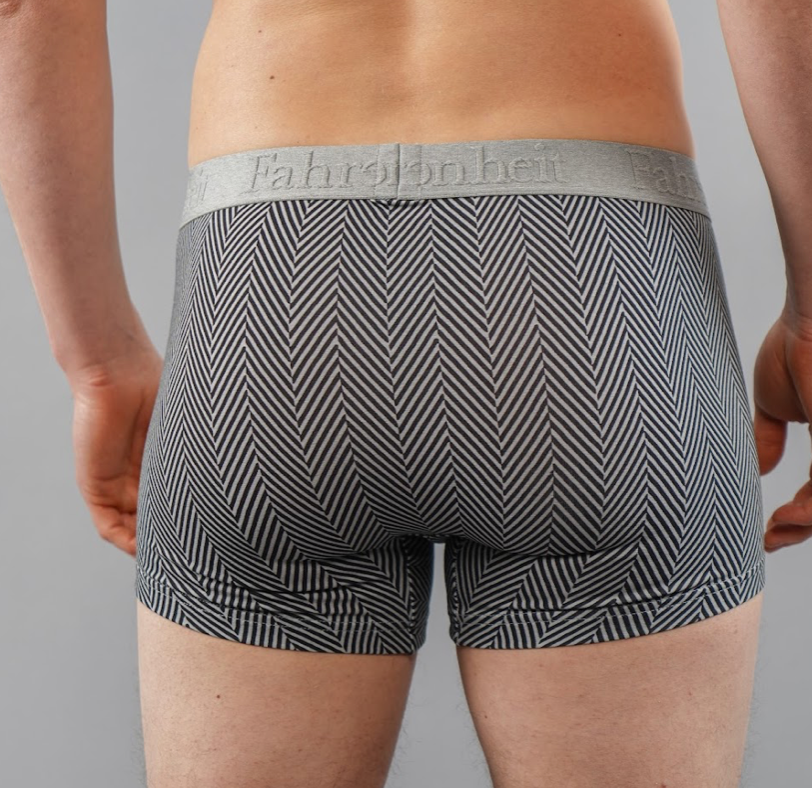 Trunk / Classic Herringbone Cotton Boxer Men's Underwear: Small