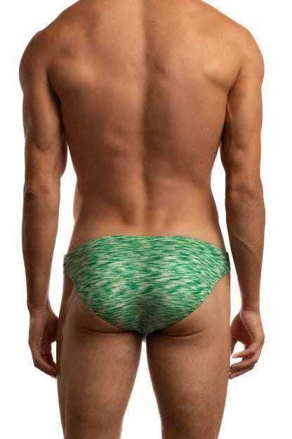 Filament Bikini Brief: Natures Green / - Vegas Pride Positions