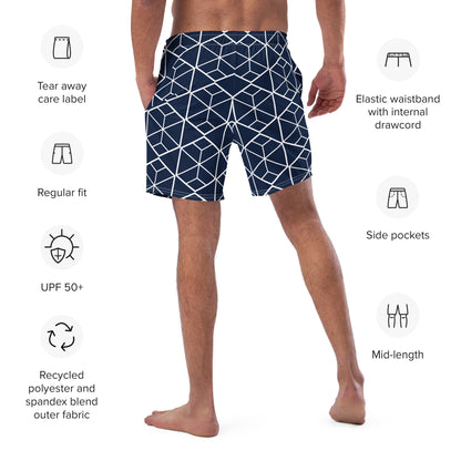 Men's Recycled Swim Trunks