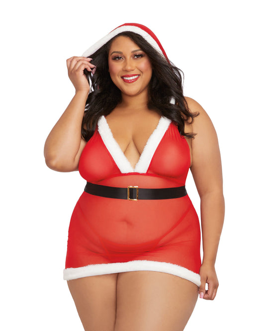 "Santa Cutie - Queen Size - Lipstick Red DG-12402LRDQ"