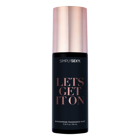 "Simply Sexy Let's Get It on - Pheromone Fragrance Mist - 3.35oz | 99ml SSY3105-03"