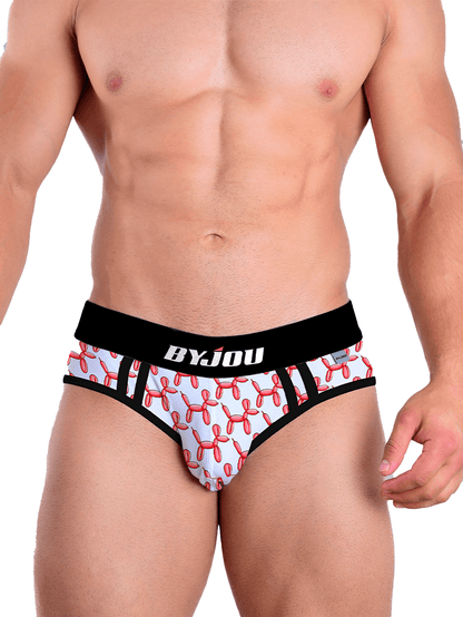 Jockstrap Noe Suspensorio Byjou Underwear BSUSNOEMX052: M - Vegas Pride Positions