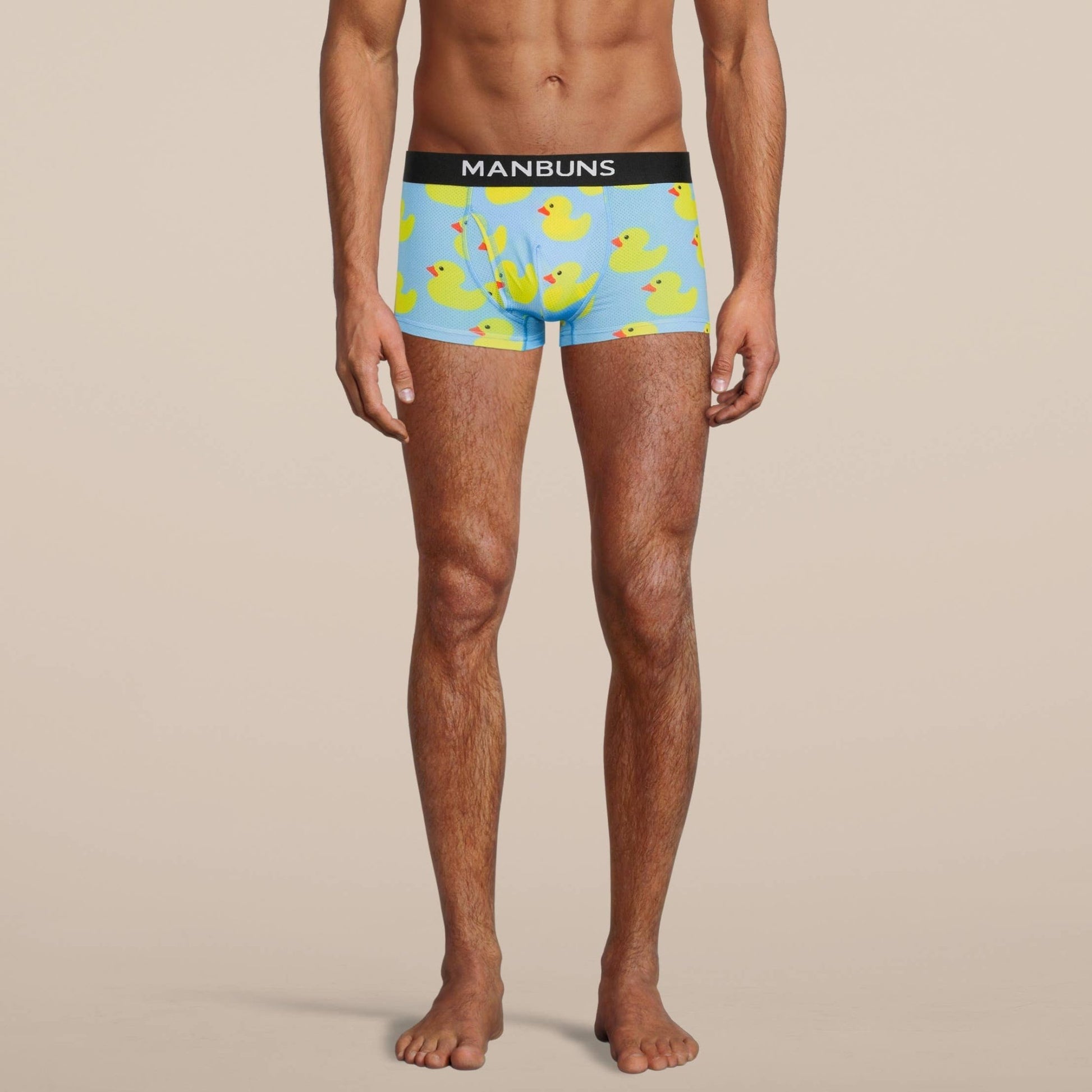 Men's Rubber Duck Boxer Trunk Underwear: - Vegas Pride Positions