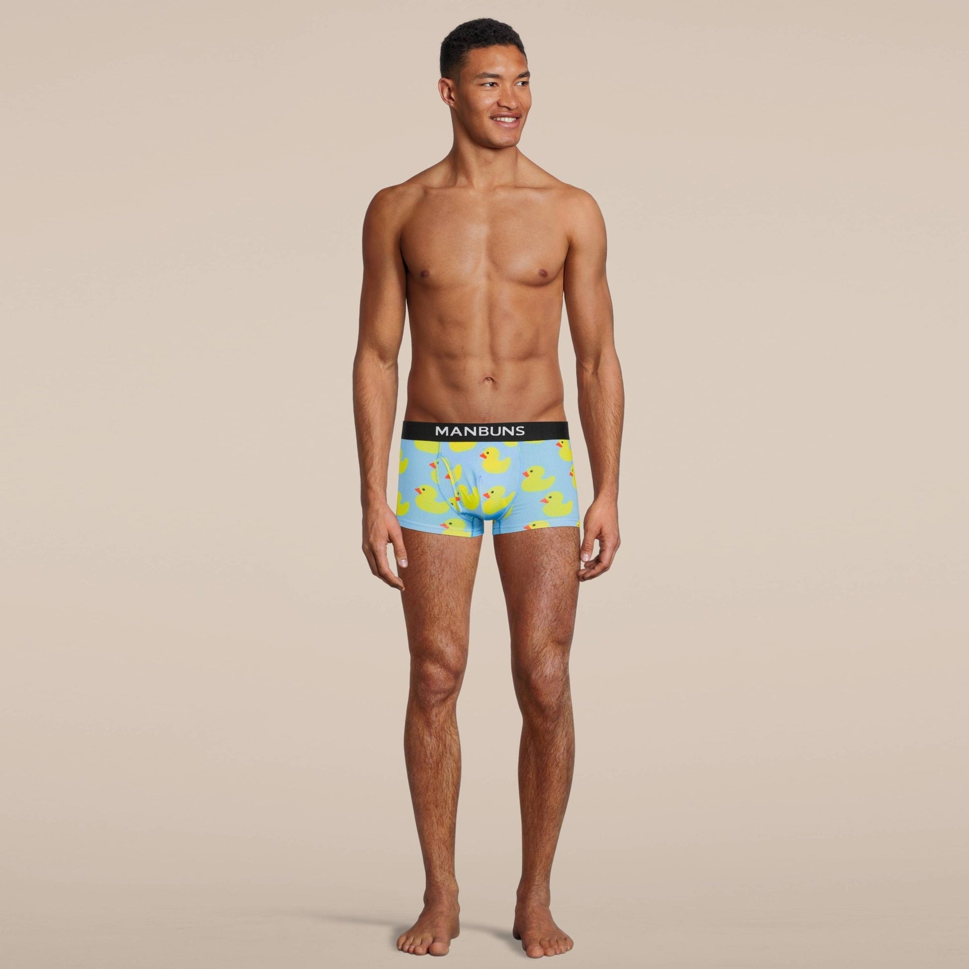 Men's Rubber Duck Boxer Trunk Underwear: - Vegas Pride Positions