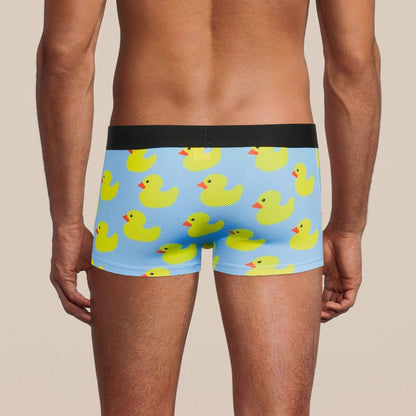 Men's Rubber Duck Boxer Trunk Underwear: - Vegas Pride Positions