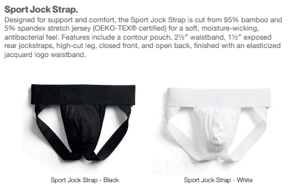 NEUDE Sports Jock Strap - Vegas Pride Positions