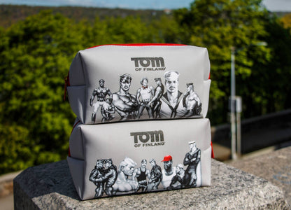 Tom of Finland Toiletry Bag (Dopp Kit) - Vegas Pride Positions