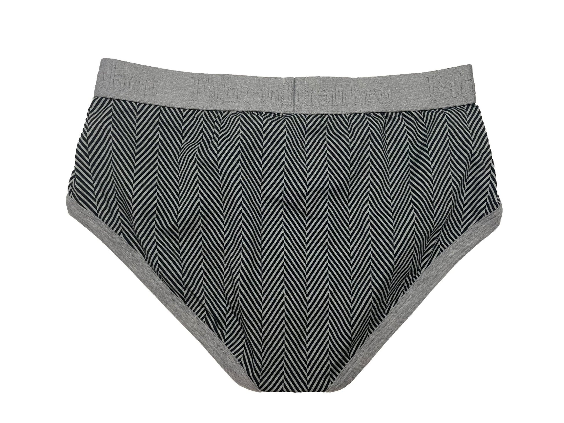 Wayne Brief | Herringbone Men's Cotton Underwear: S - Vegas Pride Positions